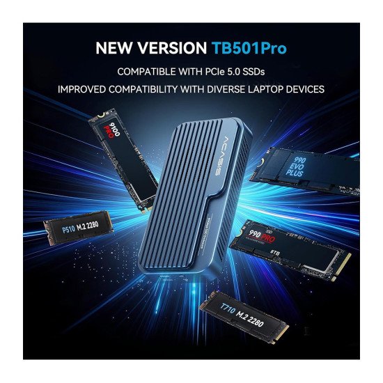 ACASIS TB501PRO THUNDERBOLT 5 80GBPS SSD ENCLOSURE