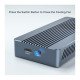 ACASIS TBU405PRO M1 40GBPS M.2 NVME SSD ENCLOSURE BUILT IN COOLING FAN