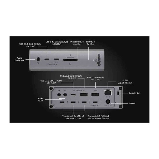 CalDigit TS5 - Thunderbolt 5 Dock station