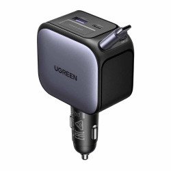 UGREEN 145W RETRACTABLE CAR CHARGER EC604 (55910)