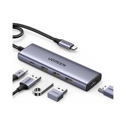 UGREEN 6-IN-1 USB C DOCKING STATION CM511 (15597)