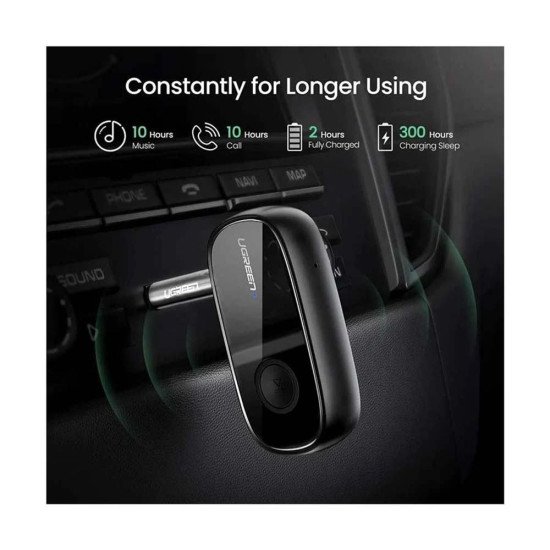 UGREEN 70304 BLUETOOTH RECEIVER 5.0 FOR CAR AND SPEAKER