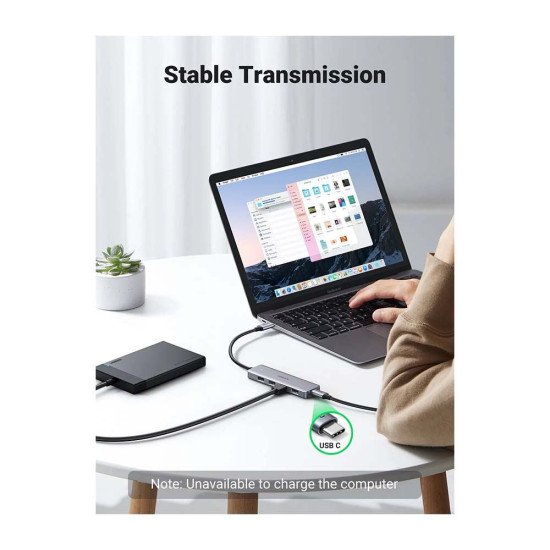 UGREEN CM219 (70336) USB C 4 PORT HUB