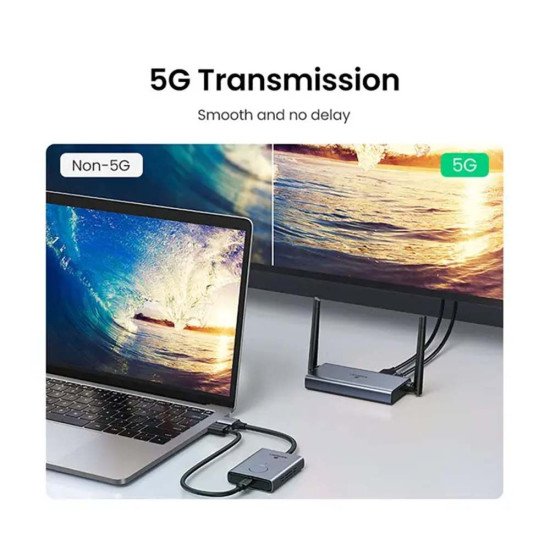 UGREEN 50M Wireless HDMI VGA Extender Transmitter Receiver CM506 (50633)