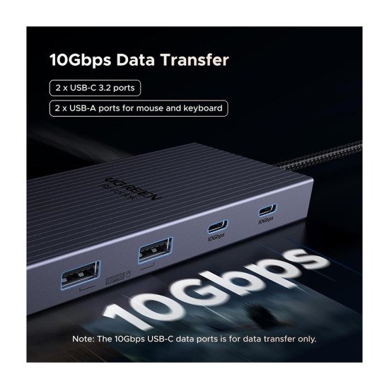 UGREEN REVODOK PRO 12-IN-1 USB C DOCKING STATION CM886 (55767)