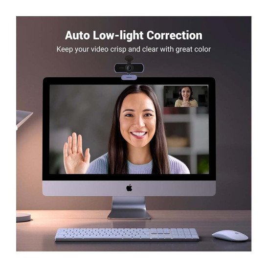 UGREEN USB 1080P 30FPS  BUILT IN MICROPHONE WEBCAM CM678 (15728)