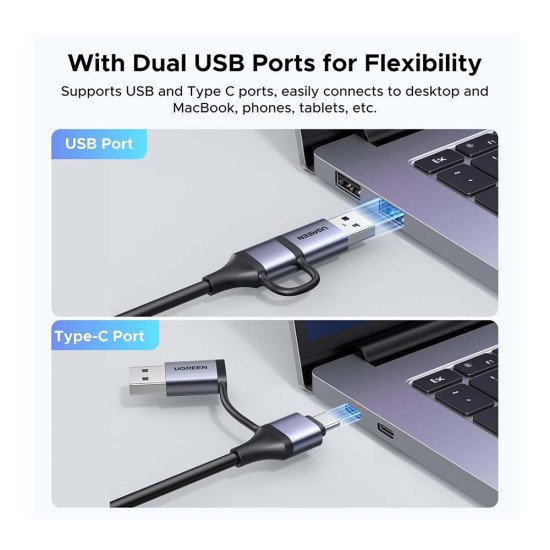 UGREEN  USB3.0 2K 30HZ HDMI CAPTURE CARD CM629 (15389)