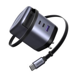UGREEN X606 Nexode100W GaN USB C Retractable Charger