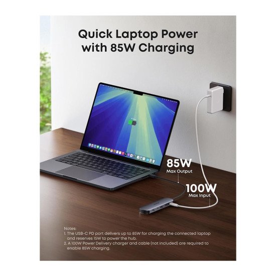ANKER NANO 7 IN 1 USB C DOCKING STATION (A83D2)