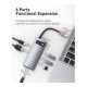 BASEUS METAL GLEAM 6 IN 1 DOGKING STATION (BS-OH100)