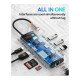 BASEUS METAL GLEAM 8 IN 1 DOCKING STATION (BS-OH101)
