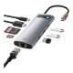 BASEUS METAL GLEAM 8 IN 1 DOCKING STATION (BS-OH101)