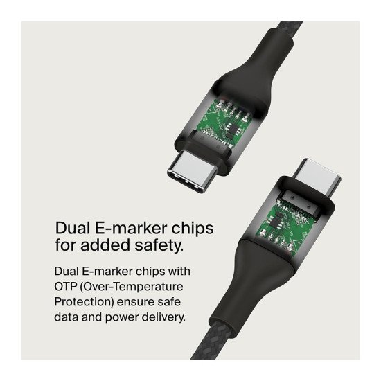 Belkin BoostCharge USB-C to USB-C Cable 240W (CAB015)