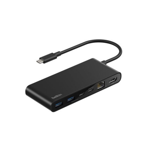 BELKIN INC024FQBK CONNECT 8-IN-1 USB C HUB