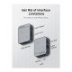 HAGIBIS TC100 USB C MAGNETIC DOCKING STATION