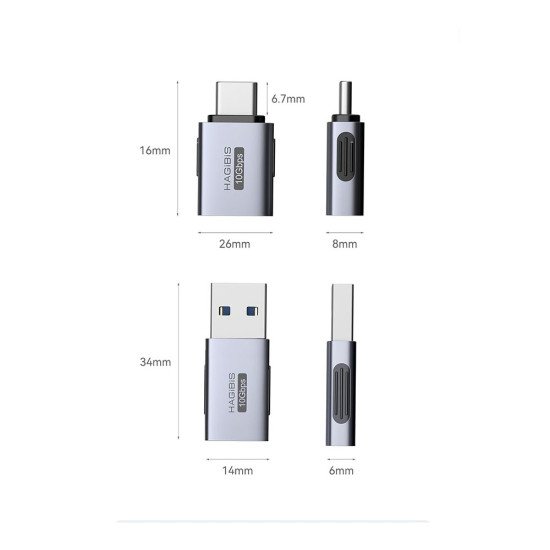 HAGIBIS USB C TO USB ADAPTER (TUA02)