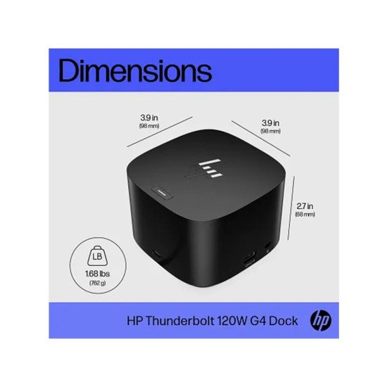 HP THUNDERBOLT DOCK 120W G4 (4J0A2AA) DOCKING STATION