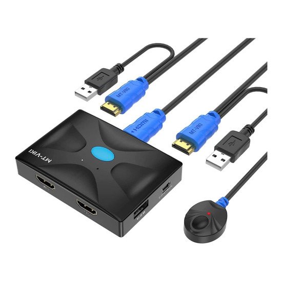 MT-VIKI MT-201HL 2 PORT MANUAL HDMI KVM SWITCH