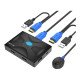 MT-VIKI MT-201HL 2 PORT MANUAL HDMI KVM SWITCH