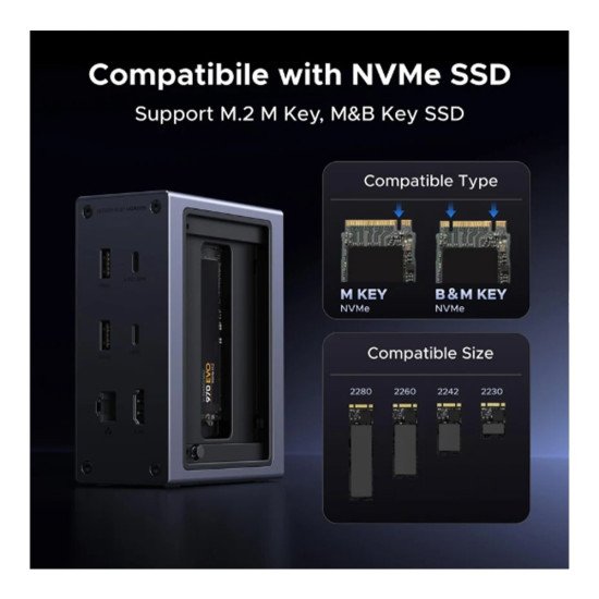 UGREEN 10-IN-1 Revodok NVMe Docking Station ( 55735)