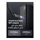 UGREEN AC650 HIGH GAIN DUAL BAND WIRELESS ADAPTER CM496 (90339)