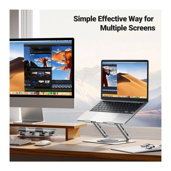 UGREEN Adjustable Laptop Stand with 360 Rotating Base (45418)