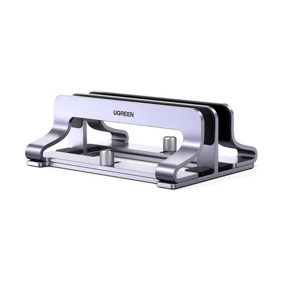 UGREEN ALUMINUM VERTICAL LAPTOP STAND DUAL SLOTS (60643)
