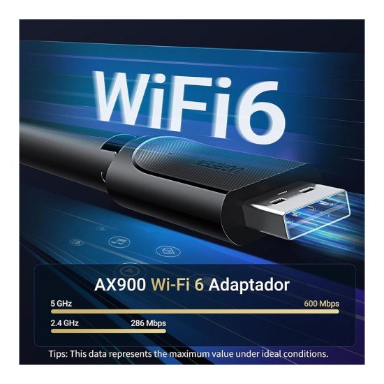 UGREEN CM763 (35265) AX900 DUAL BAND USB WI-FI ADAPTER
