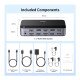 UGREEN HDMI KVM SWITCH 2 MONITOR 2 COMPUTER AK500 (85719)