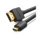 UGREEN MICRO HDMI TO HDMI CABLE 1.5M (30102)