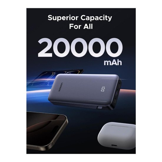 UGREEN NEXODE 20000MAH 30W POWER BANK PB532 (55989)