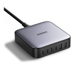 UGREEN Nexode 200W USB C GaN Charger-6 Ports Desktop Charger (40905)