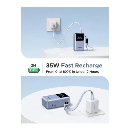 UGREEN Nexode Power Bank 10000mah 55W PB727 (75701)
