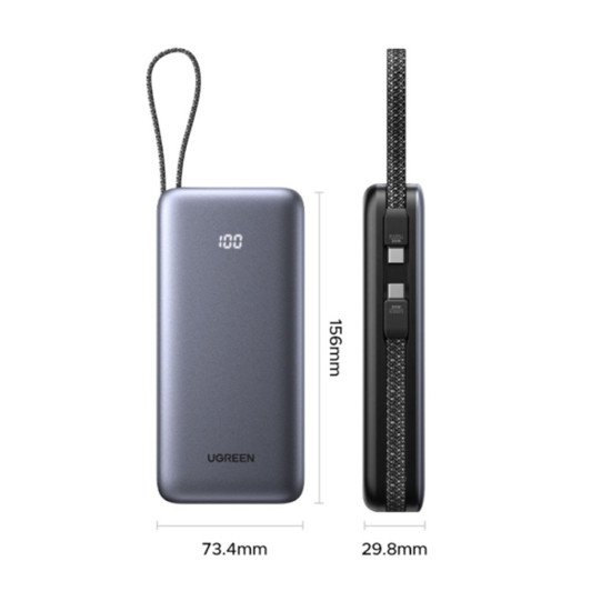 UGREEN PB528 (55985) 20000MAH 30W POWER BANK