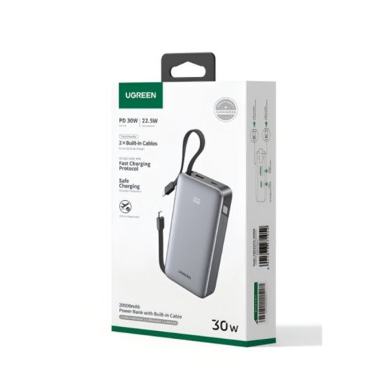 UGREEN PB528 (55985) 20000MAH 30W POWER BANK