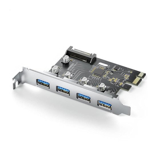 UGREEN PCI E TO 4 PORT USB 3.0 EXPANSION CARD (30716)