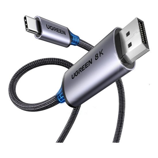 UGREEN TYPE C TO DP BIDIRECTIONAL 8K 60HZ CABLE 1.5M CM556 (35020)