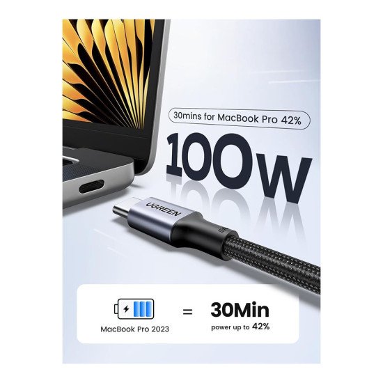 UGREEN US316/70429 C TO C PD 100W CABLE 2M