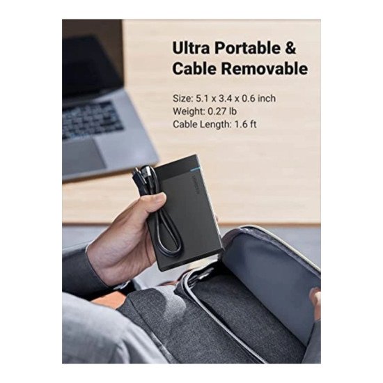 UGREEN USB3.0 2.5 INCH HARD DRIVE ENCLOSURE US221 (30848)
