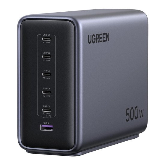 UGREEN X759 6-Port 500W GaN Desktop Fast Charger (55550)