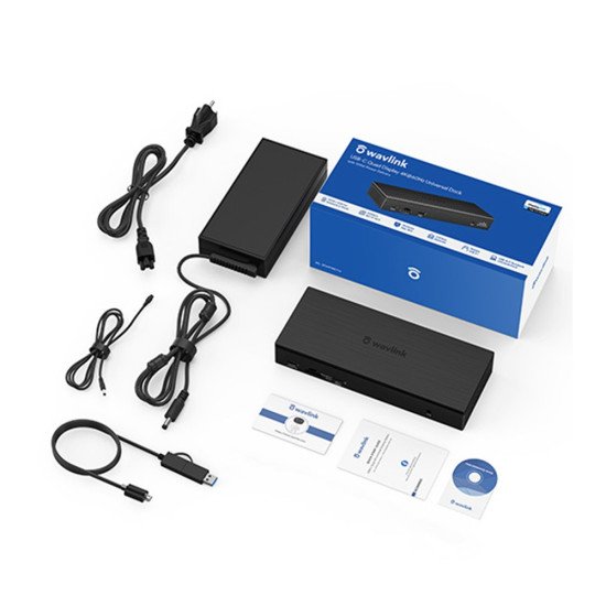 WAVLINK WL-UG69PD8 PRO QUAD 4K UNIVERSAL DOCKING STATION